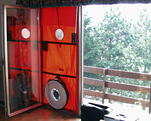 Blower Door Test Aachen mit Abdichtung der Fenster